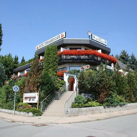 באד מינדר אם דייסטר Themen Hotel Terrassen Cafe מראה חיצוני תמונה