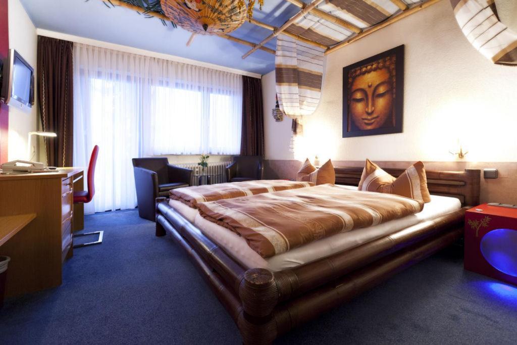 באד מינדר אם דייסטר Themen Hotel Terrassen Cafe מראה חיצוני תמונה