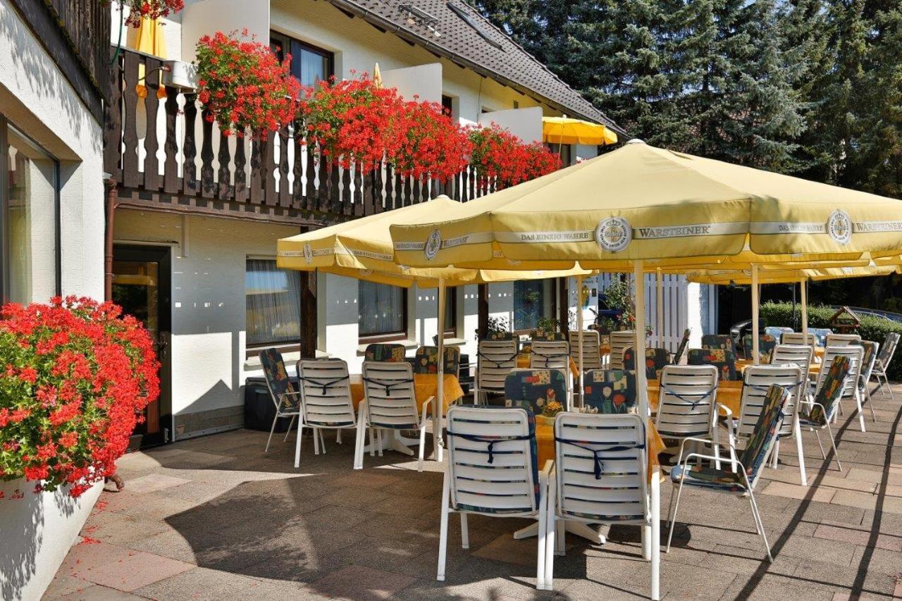באד מינדר אם דייסטר Themen Hotel Terrassen Cafe מראה חיצוני תמונה